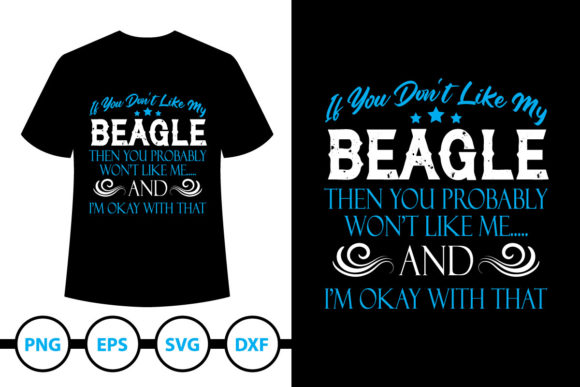 Beagle Dog T-Shirt Design 6