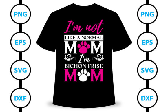 Bichon Fries Dog T-shirt Design 3